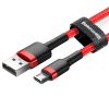 Baseus Cafule 2.4A USB to Micro USB cablu 1m (roșu)