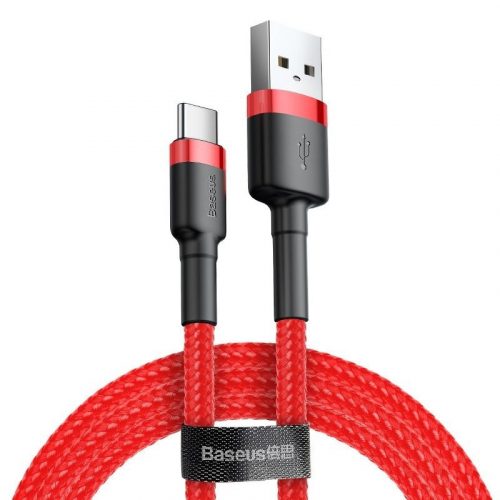 Baseus Cafule Cablu USB-USB-C 2A 2m (roșu)