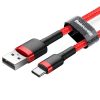 Baseus Cafule Cablu USB-USB-C 2A 2m (roșu)