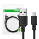 UGREEN Cablu USB-USB-C de 0,25 m (negru)