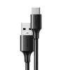 UGREEN Cablu USB-USB-C de 0,25 m (negru)