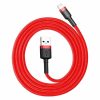 Baseus Cafule 2.4A Lightning cablu USB Lightning 0.5m (roșu)