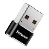 Baseus 5A USB-C-USB-A adapter (fekete)