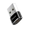 Baseus 5A USB-C-USB-A adapter (fekete)