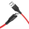 Cablu USB la USB-C BlitzWolf BW-TC15 3A 1,8 m (roșu)