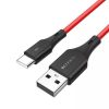 Cablu USB la USB-C BlitzWolf BW-TC15 3A 1,8 m (roșu)