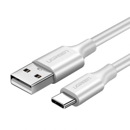 UGREEN Cablu USB și USB-C QC3.0, 0,25 m (alb)