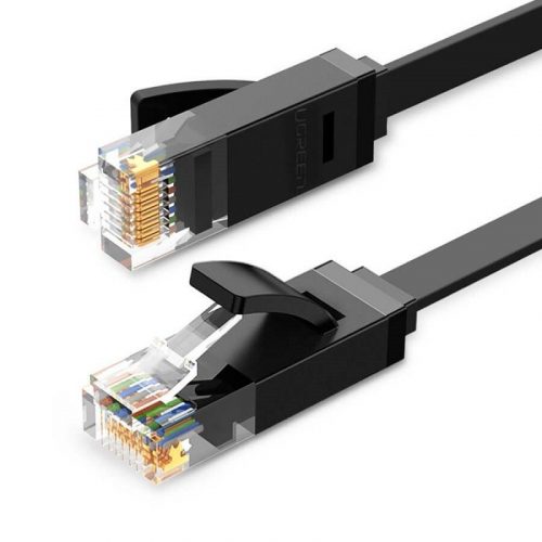 UGREEN Cablu Ethernet RJ45, Cat.6, UTP, 0.5m (negru)