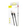 Baseus Cafule Cablu USB-Lightning, 2,4A, 1 m (auriu-negru)