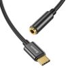 Baseus L54 USB-C audioadapter + 3,5 mm-es mini jack (fekete)