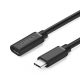 UGREEN Cablu prelungitor USB-C 3.1 , 4K, 60W, 0,5 m (negru)