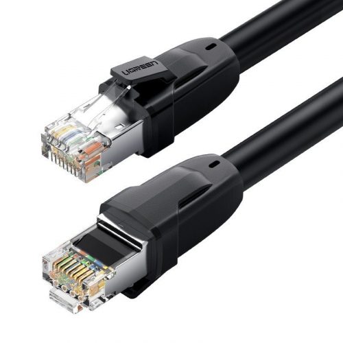 UGREEN Ethernet RJ45, Cat.8, cablu de rețea S/FTP, 1m (negru)