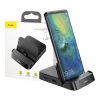 Baseus Mate Docking Station pentru smartphone-uri Huawei și Samsung, HUB USB-C, 15 W (negru)