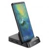 Baseus Mate Docking Station pentru smartphone-uri Huawei și Samsung, HUB USB-C, 15 W (negru)