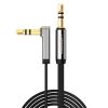 UGREEN mini jack 3.5mm AUX lapos kábel, 3m (fekete)