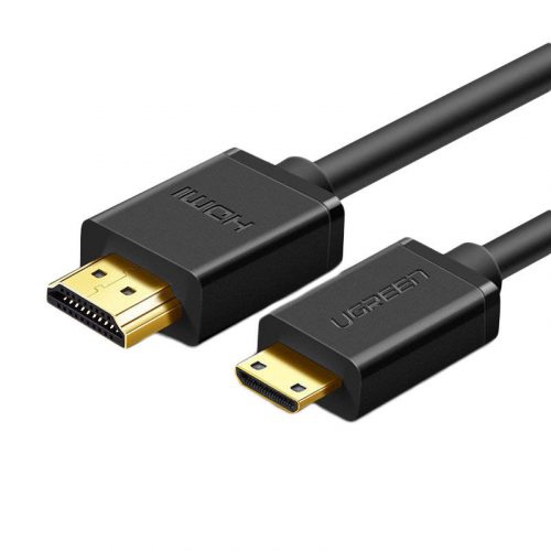 UGREEN HD108 Mini HDMI Cablu HDMI 1.5m (negru)