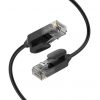 UGREEN NW122 Ethernet RJ45, Cat.6A, UTP, cablu de rețea 0.5m (negru)