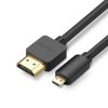 UGREEN HD127 micro HDMI - HDMI 4K 3D cablu 3m (negru)