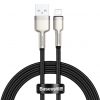 Baseus Cafule USB-világító kábel, 2,4A, 1 m (fekete)