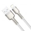 Baseus Cafule Cablu USB-Lightning, 2,4A, 1 m (alb)