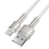 Baseus Cafule Cablu USB-Lightning, 2,4A, 1 m (alb)