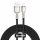 Baseus Cafule Cablu USB-Lightning, 2,4A, 2m (negru)