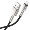 Baseus Cafule Cablu USB-Lightning, 2,4A, 2m (negru)