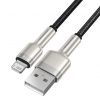 Baseus Cafule Cablu USB-Lightning, 2,4A, 2m (negru)