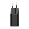 Baseus Super Si USB-C încărcător rapid USB-C, 20W, cablu USB-C-Lightning de 1 m (negru)