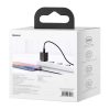 Baseus Super Si USB-C încărcător rapid USB-C, 20W, cablu USB-C-Lightning de 1 m (negru)