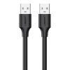 UGREEN US102 Cablu USB-A, 0,25 m (negru)