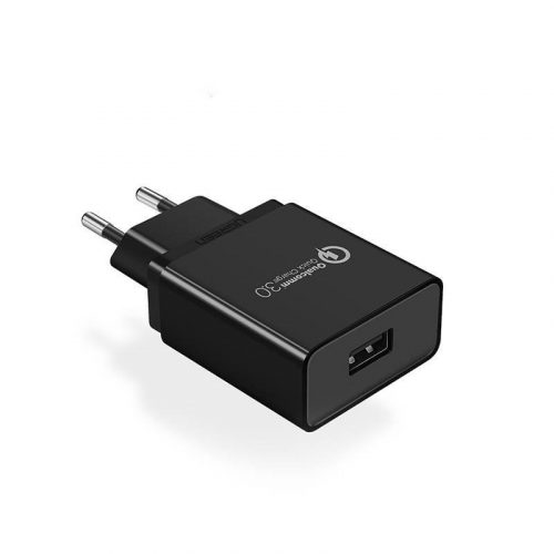 UGREEN CD122 gyorstöltő, 18W, QC 3.0, USB (fekete)