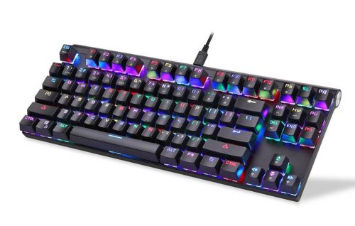 Motospeed CK101 Tastatură mecanică de gaming RGB (negru)