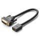 UGREEN 20118 DVI-HDMI adapter, 15 cm (fekete)