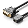 UGREEN 20118 DVI-HDMI adapter, 15 cm (fekete)