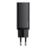 Încărcător de perete Baseus GaN2 Lite, USB + USB-C, 65 W, EU (negru)