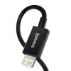 Baseus Superior Series cablu USB-Lightning, 2,4A, 2m (negru)