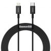 Baseus Superior Series Cablu USB-Lightning, 20 W, PD, 2 m (negru)