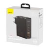 Încărcător de perete Baseus GaN2 Pro, 2x USB + 2x USB-C, 100W, EU (negru)