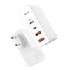 Încărcător de perete Baseus GaN2 Pro, 2x USB + 2x USB-C, 100W, EU (alb)