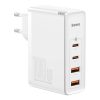 Încărcător de perete Baseus GaN2 Pro, 2x USB + 2x USB-C, 100W, EU (alb)