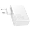 Încărcător de perete Baseus GaN2 Pro, 2x USB + 2x USB-C, 100W, EU (alb)