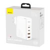 Încărcător de perete Baseus GaN2 Pro, 2x USB + 2x USB-C, 100W, EU (alb)