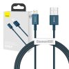 Baseus Superior Series Cablu USB-Lightning, 2,4A, 1 m (albastru)