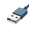 Baseus Superior Series 3 az 1-ben USB-kábel, USB-Micro USB / USB-C / Lightning, 3,5 A, 1,5 m (kék)