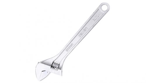 Deli Tools EDL012A, 12 chei reglabile (argintii)