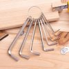 Deli Tools EDL3080 Set chei Allen, 1.5-6 mm (argintiu)