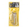 Deli Tools EDL3080 Set chei Allen, 1.5-6 mm (argintiu)