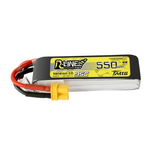 Tattu R-Line 550mAh 7,4V 95C 2S1P XT30 akkumulátor