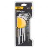 Deli Tools EDL3088 Set de chei Allen lungi, 1.5-10 mm (argintiu)